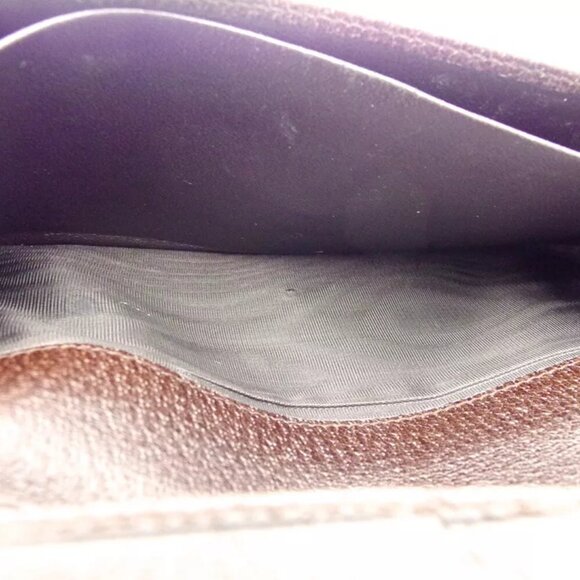 GUCCI wallet GG pattern beige canvas ?~ leather Authentic used C3841 - Picture 9 of 9